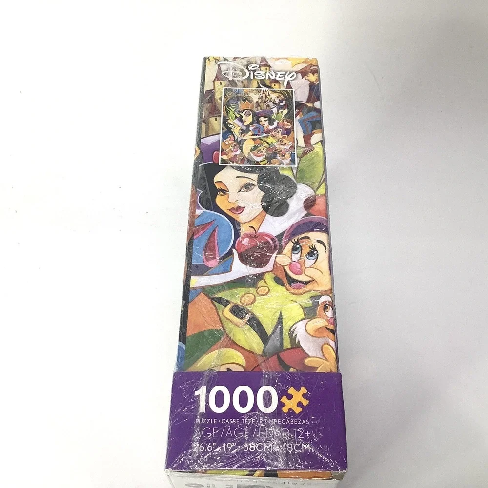 Disney Puzzle 1000 Pc Puzzle The Enchantment Of Snow‎ White USA Box Damaged New